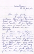 Lettre adressée le 28/06/1962 à Jacob Hatchwell