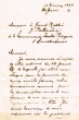Lettre adressée le 30/06/1912 au Grand rabbin de la Communauté Port.-Israélite à Amsterdam
