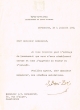 Lettre adressée le 04/07/1954 à Raphael Benazeraf