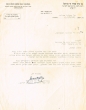 Courrier adressé le 07/09/1952 à Raphaël Benazeraf