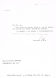 Lettre adressée le 04/03/1987 à Raphaël Benazeraf