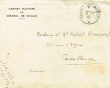 Courrier adressé le 02/01/1945 à Mme & Mr Raphaël Benazeraf