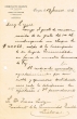 Lettre adressée le 17/06/1912 à Isaac Levy, Président de la Communauté Israélite de Lisbonne