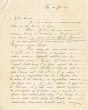 Lettre adressée le 22/06/1912 à Isaac Abensur, Président de la Communauté Israélite à Tanger