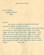 Lettre adressée le 01/06/1910 à Isaac Abensur, Président de la Communauté Israélite à Tanger