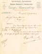 Courrier adressé le 03/07/1912 à Isaac Abensur