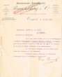 Courrier adressé le 05/07/1912 à Isaac Abensur