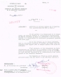 Lettre adressée le 08/05/1969 au Gouverneur de la Province de Fès