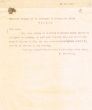 Lettre adressée le 13/11/1912 à l'Agent de la Cie de Navigation Mixte de Tanger