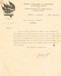 Lettre adressée le 23/03/1935 à la Société Alcazar de Tanger