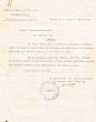 Courrier adressé le 10/03/1935 à la Société Alcazar de Tanger