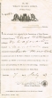 Licence d'exploitation rédigée le 07/07/1893 pour Elias Hatchwell