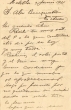 Lettre adressée le 09/06/1911 à A. Bengualid de Tétouan