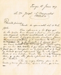 Lettre adressée le 18/06/1917 à Joseph Bengualid de Casablanca