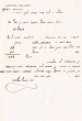 Lettre adressée le 29/10/1911 au Rabbin Moses Benaim de Gibraltar