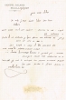 Lettre adressée le 14/03/1911 au Rabbin Moses Benaim de Gibraltar