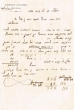Lettre adressée le 20/10/1908 au Rabbin Moses Benaim de Gibraltar