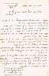 Lettre adressée le 14/04/1909 au Rabbin Moses Benaim de Gibraltar