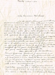 Lettre adressée le 06/05/1960 à Mr Hatchwell