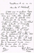 Lettre adressée le 12/10/1960 à Mr Hatchwell