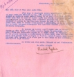 Lettre adressée le 31/05/1937 à Elie Hatchwell