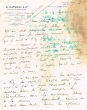 Lettre adressée le 04/09/1937 à Elie Hatchwell