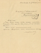 Lettre adressée le 28/02/1921 à Jacob Hatchwell