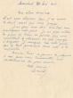 Lettre adressée le 20/05/1948 à la famille Hatchwell