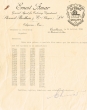 Lettre adressée le 15/07/1935 à Jacob Hatchwell de Mogador