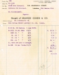 Bordereau rédigé le 13/10/1915 pour E. D. Hatchwell de Mogador