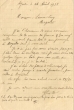 Lettre adressée le 26/08/1938 à Simon Lévy de Mogador