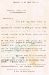 Lettre adressée le 30/08/1944 à Félix Arin de Marrakech