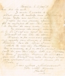 Lettre adressée le 26/03/1937 à Elie Hatchwell