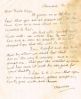 Lettre adressée le 27/11/1937 à Elie Hatchwell