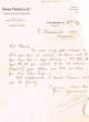 Lettre adressée le 18/11/1937 à Elias Hatchwell