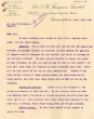 Lettre et offre adressées le 20/12/1932 à Jacob Hatchwell de Mogador