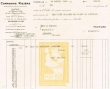 Facture rédigée le 30/10/1933 pour Huly & Boganim, négociants à Mogador