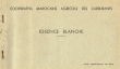 Carnet de Bons d'essence blanche émis en 1936 pour Emile Crevolin