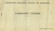 Carnet de bons de carburants colorés émis en 1937 pour Emile Crévolin