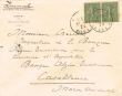 Enveloppe adressée le 21/03/1920 à Mr Crévolin à Casablanca