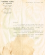 Lettre adressée le 25/04/1936 à Mr Crévolin