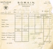 Facture rédigée le 16/11/1936 pour Mr Crévolin
