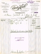 Facture rédigée le 31/03/1925 pour la Banque Industrielle de l'Afrique du Nord