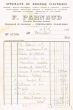 Facture rédigée le 02/02/1926 pour Mr Crévolin