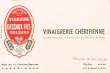 Carte de visite de la Vinaigrerie Chérifienne de Casablanca
