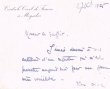 Courrier adressé le 27/10/1926 au Greffier du Tribunal Rabbinique de Mogador