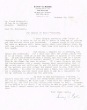 Lettre adressée le 24/10/1952 à Jacob Hatchwell