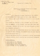 Lettre adressée le 19/01/1953 au Secrétaire Général de la Caisse d'Aide Sociale de Casablanca
