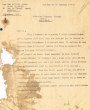 Lettre adressée le 20/02/1950 à Georges Kessis, Avocat à Marrakech