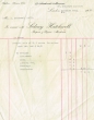 Facture rédigée le 13/12/1938 pour E. Hatchwell de Safi